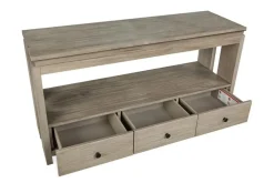 Mor Furniture Conrad Sofa Table In Stone Harbor Gray