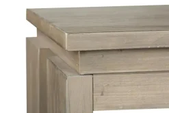 Mor Furniture Conrad Sofa Table In Stone Harbor Gray
