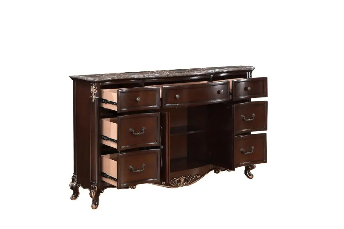 Mor Furniture Constantine Dresser In Cherry