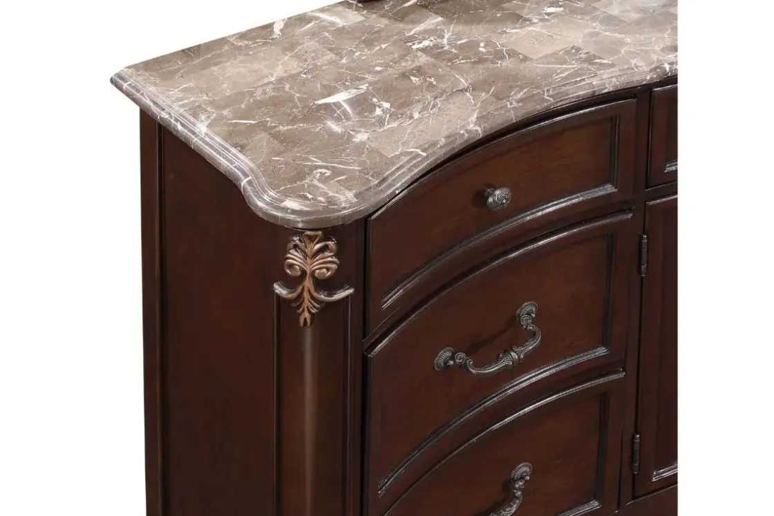 Mor Furniture Constantine Dresser In Cherry