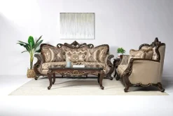 Mor Furniture Constantine Loveseat In Gold
