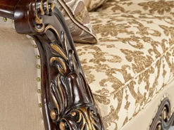 Mor Furniture Constantine Sofa & Loveseat In Gold