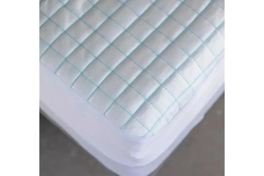 Mor Furniture Cooling Ice Mattress Pad Protector In White, Twin