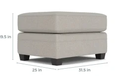 Mor Furniture Cordoba Ottoman In