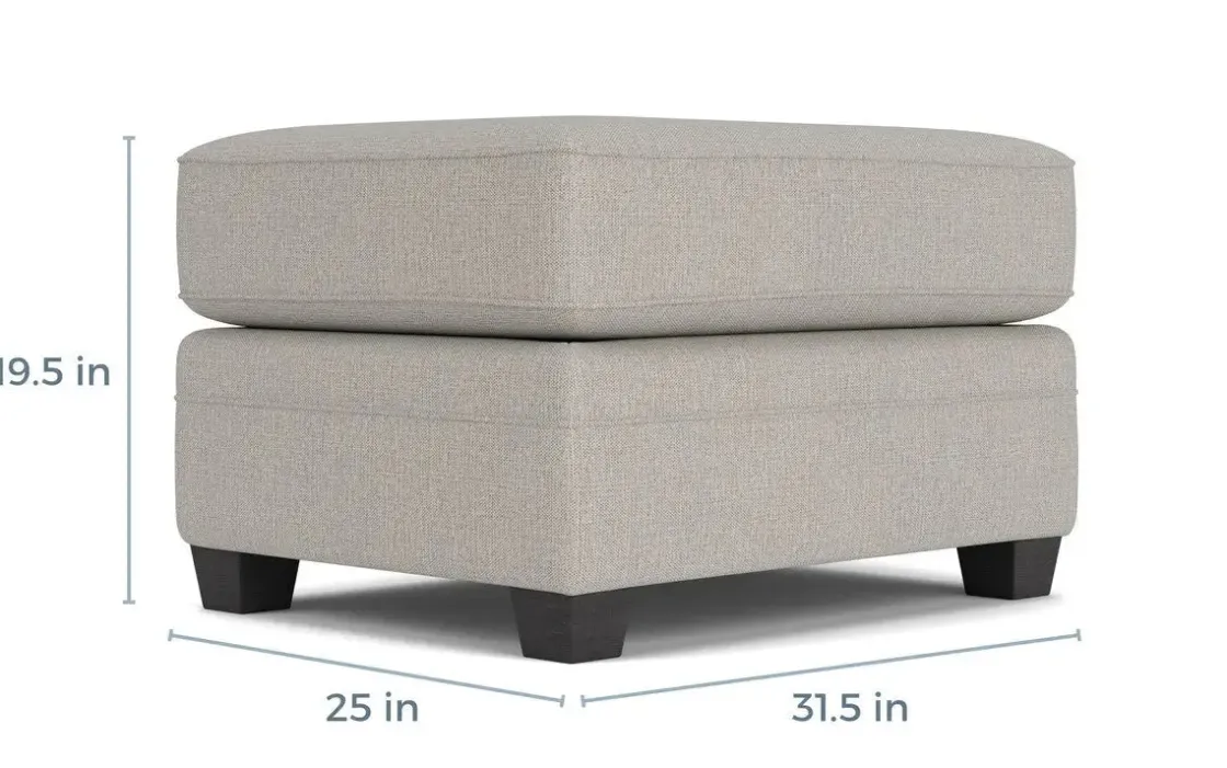 Mor Furniture Cordoba Ottoman In