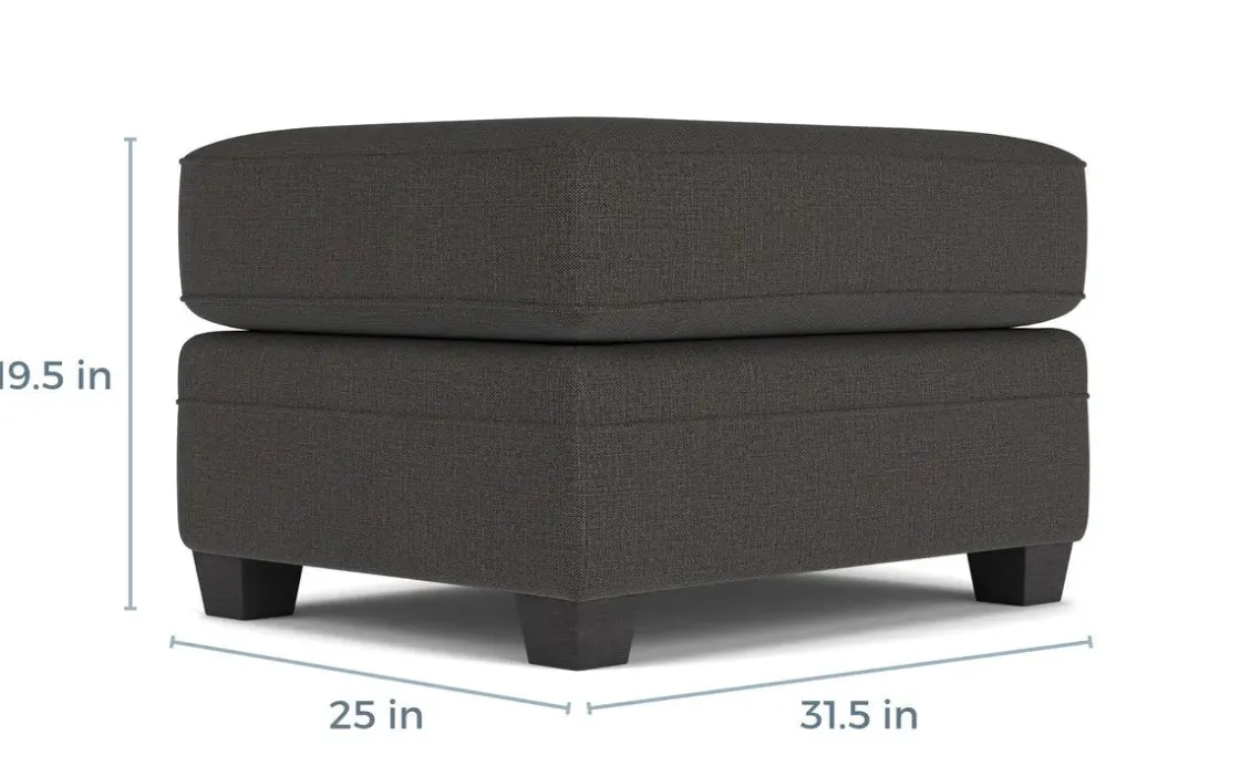 Mor Furniture Cordoba Ottoman In