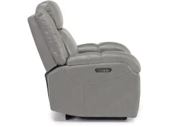 Mor Furniture Cortez Power Recliner In Dark Brown Leather