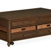 Mor Furniture Cottage Lane Lift Top Coffee Table In Brown
