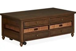 Mor Furniture Cottage Lane Lift Top Coffee Table In Brown