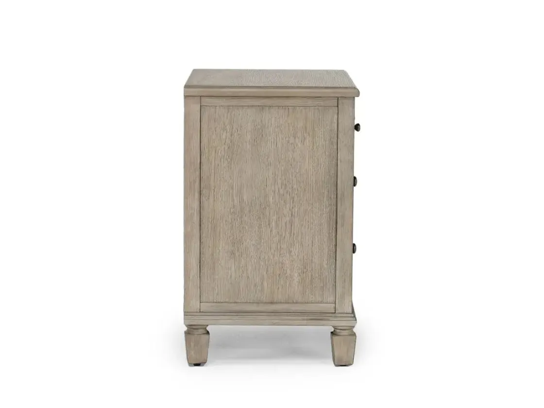 Mor Furniture Country Side 4 Drawer Nightstand In Brown