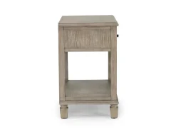Mor Furniture Country Side 4 Drawer Nightstand In Brown