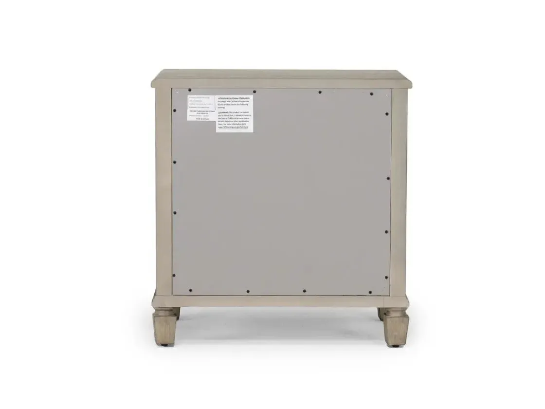 Mor Furniture Country Side 4 Drawer Nightstand In Brown