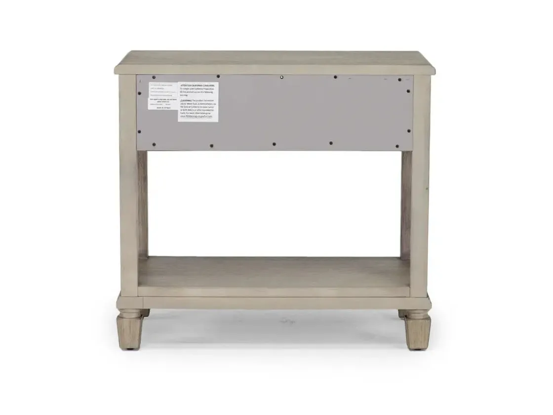 Mor Furniture Country Side 4 Drawer Nightstand In Brown