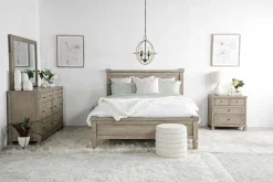 Mor Furniture Country Side Canopy Bed In Brown, Queen