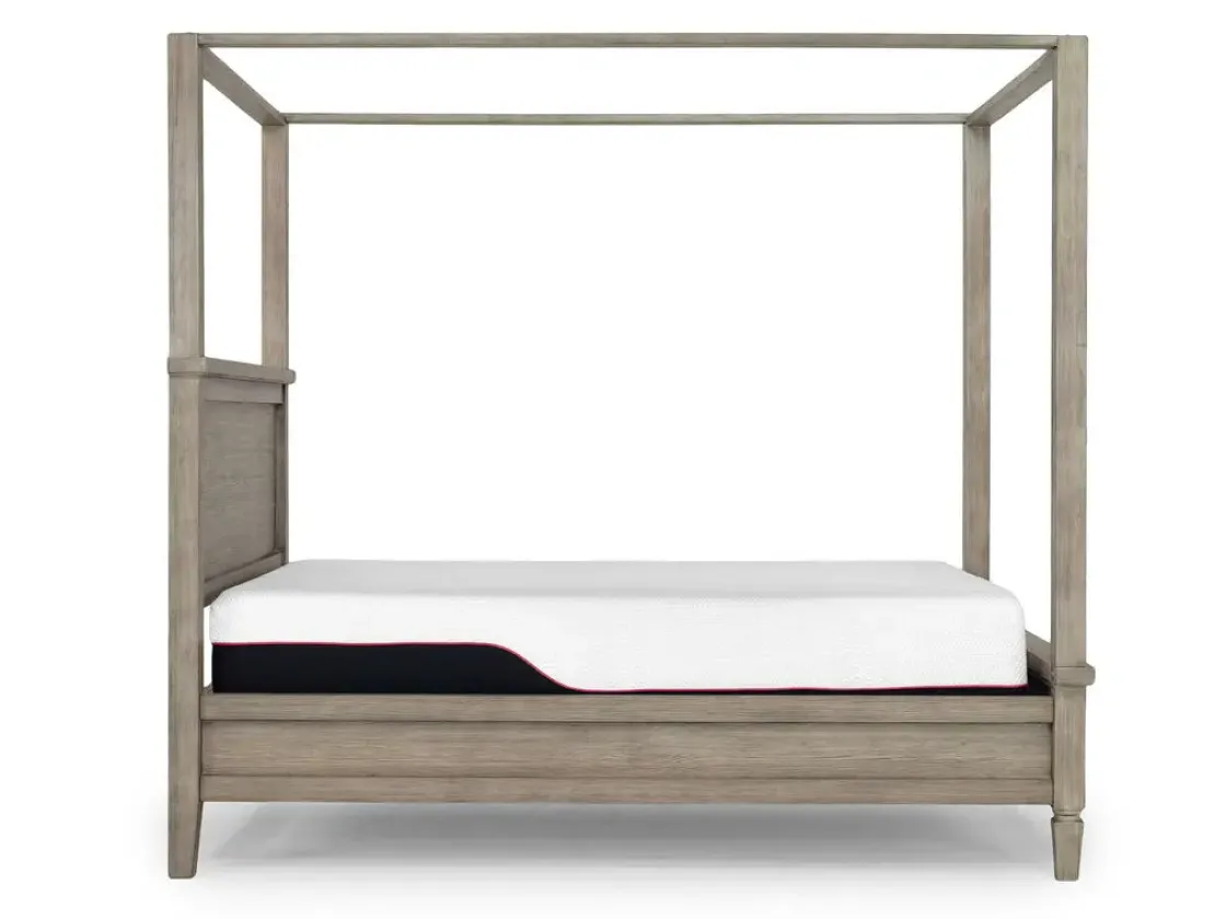 Mor Furniture Country Side Canopy Bed In Brown, Queen
