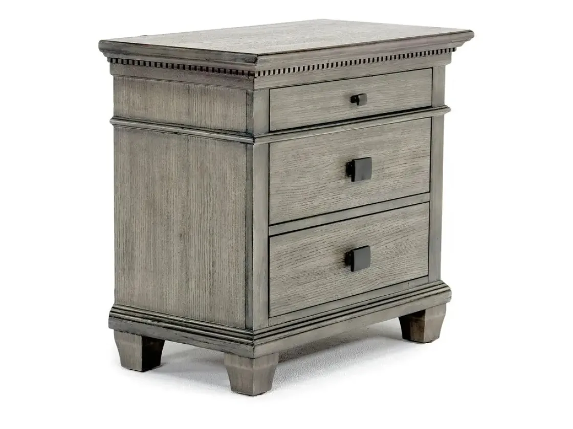 Mor Furniture Crawford Nightstand In Gray