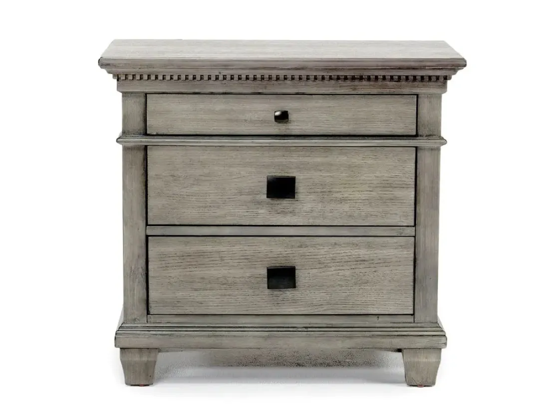 Mor Furniture Crawford Nightstand In Gray