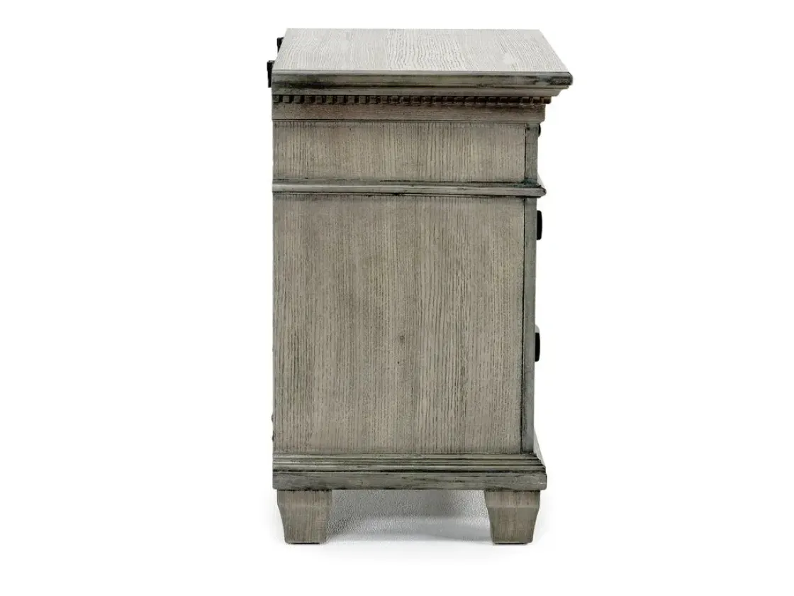 Mor Furniture Crawford Nightstand In Gray