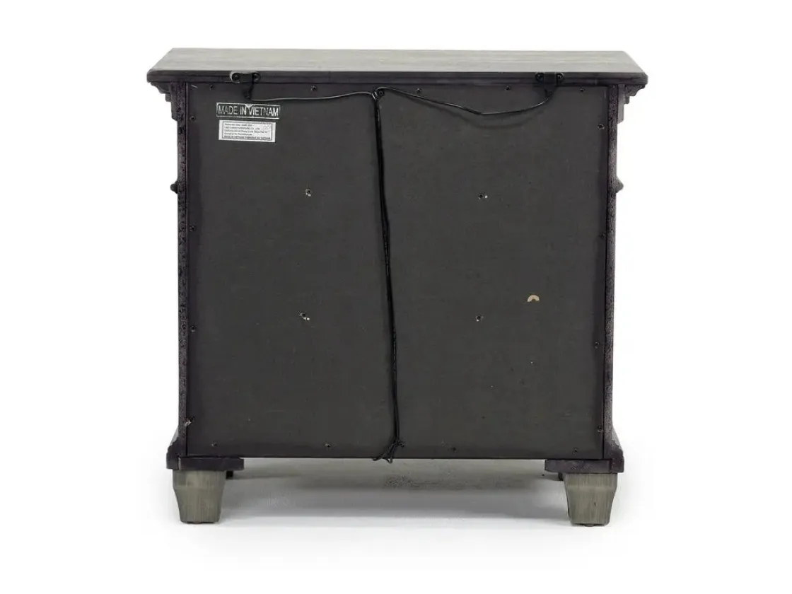 Mor Furniture Crawford Nightstand In Gray