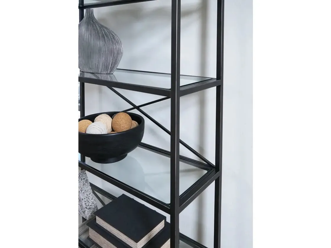Mor Furniture Dakerwell Bookcase In Antique Black