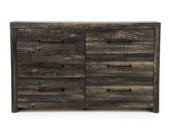 Mor Furniture Dallas Dresser In Brown Butcher Block