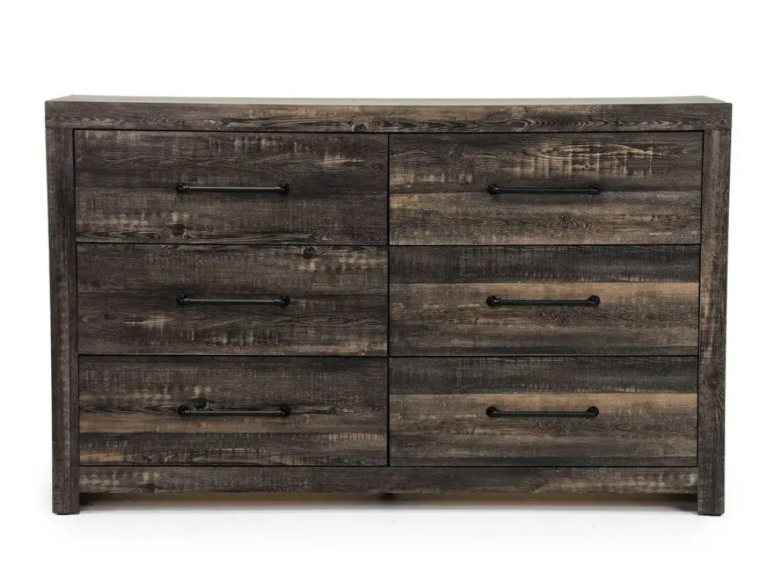 Mor Furniture Dallas Dresser In Brown Butcher Block