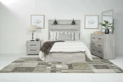 Mor Furniture Dallas Nightstand In Brown Butcher Block