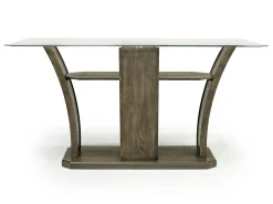 Mor Furniture Dapper Counter Height Dining Table In Brown