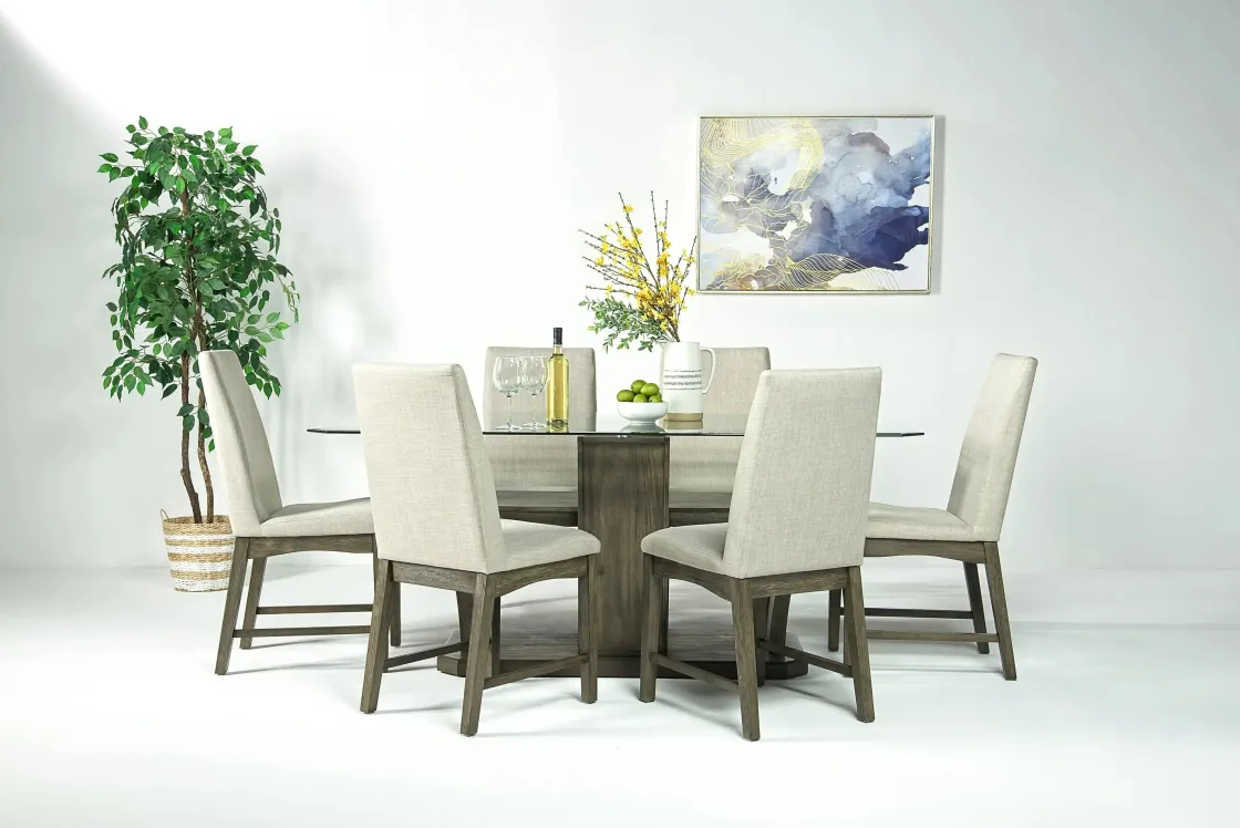 Mor Furniture Dapper Dining Table In Gray