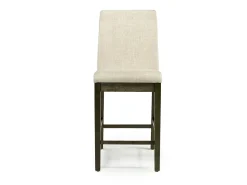Mor Furniture Dapper Round Counter Height Dining Table & 4 Stools In Gray