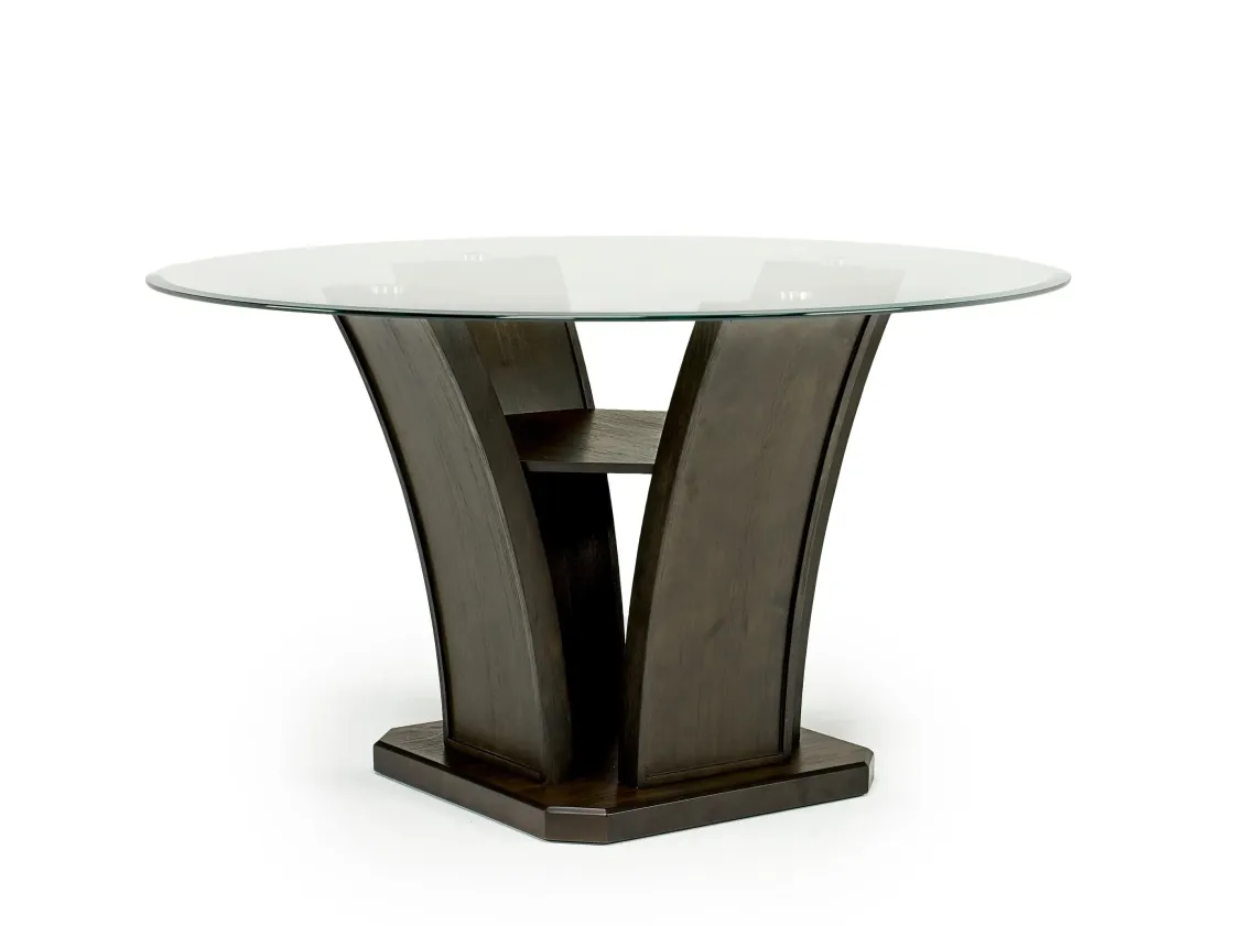 Mor Furniture Dapper Round Dining Table In Gray