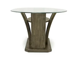 Mor Furniture Dapper Round Dining Table In Gray