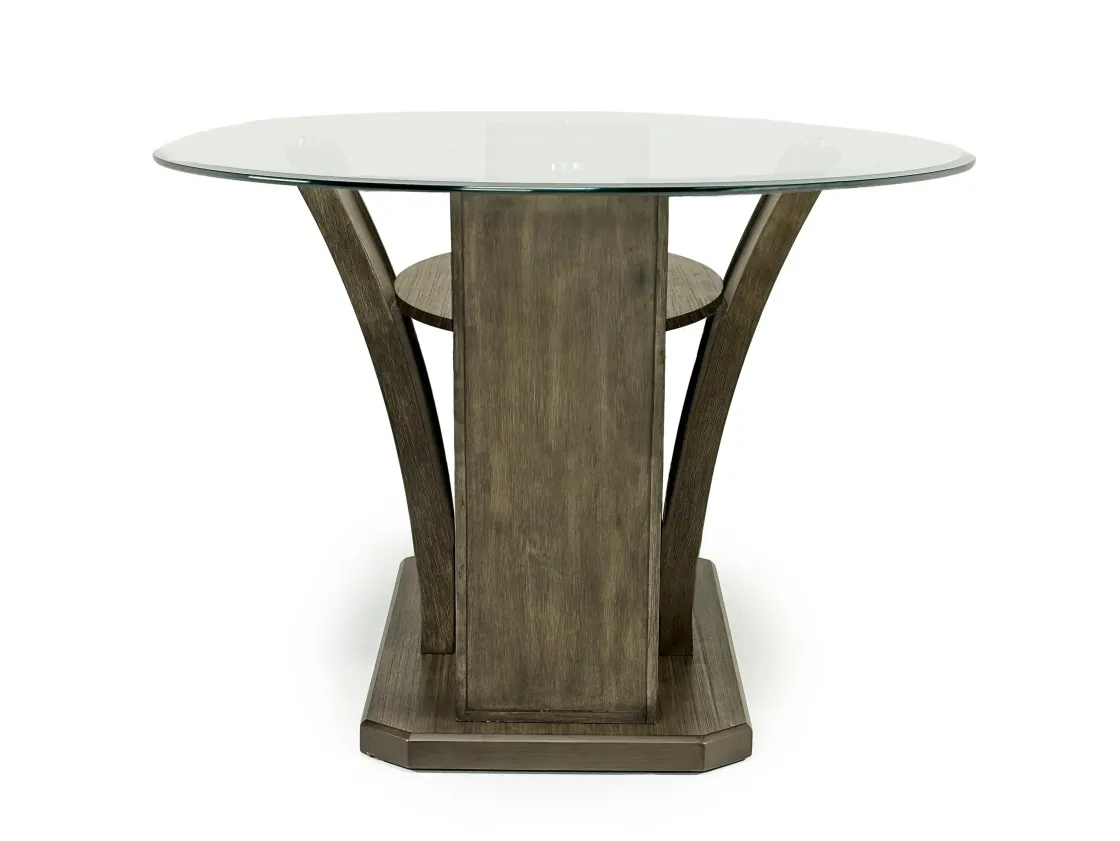 Mor Furniture Dapper Round Dining Table In Gray