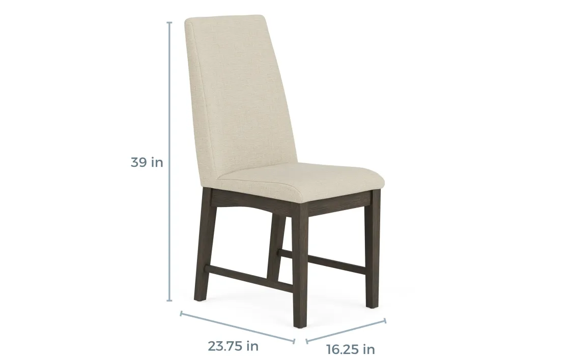 Mor Furniture Dapper Round Dining Table & 4 Chairs In Brown