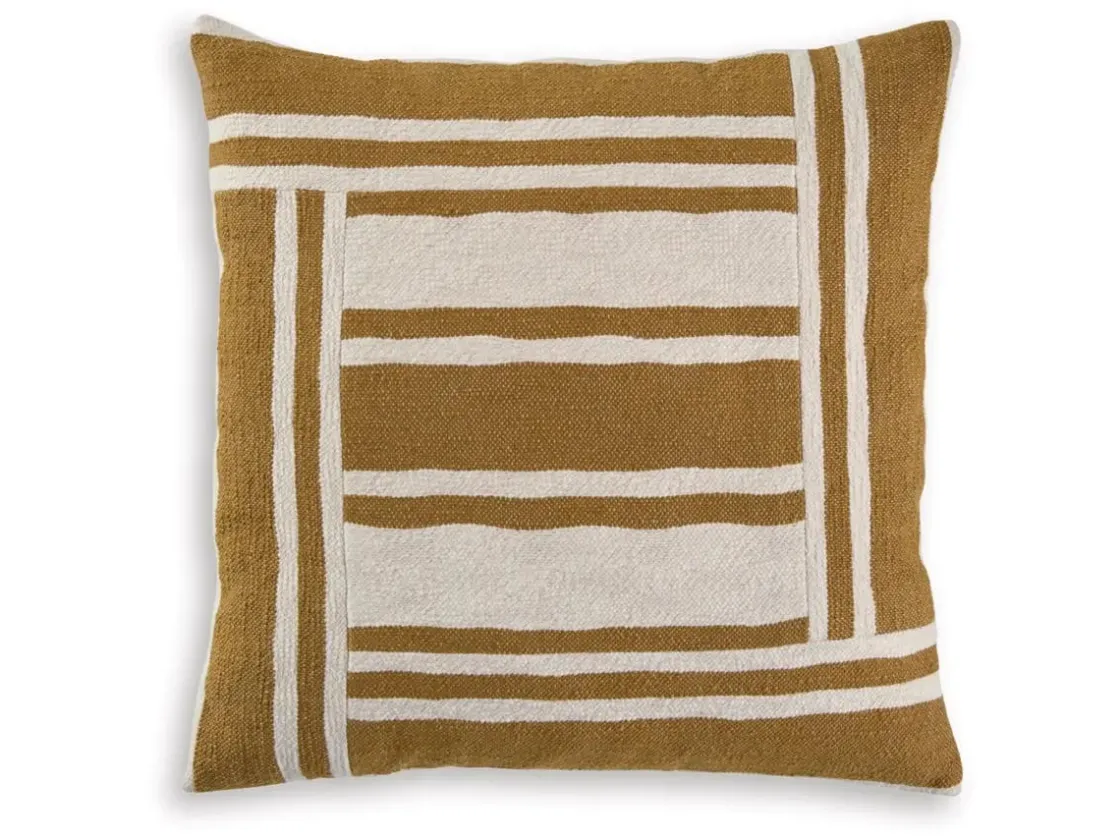 Mor Furniture Darrman Accent Pillow In Ochre/Ivory
