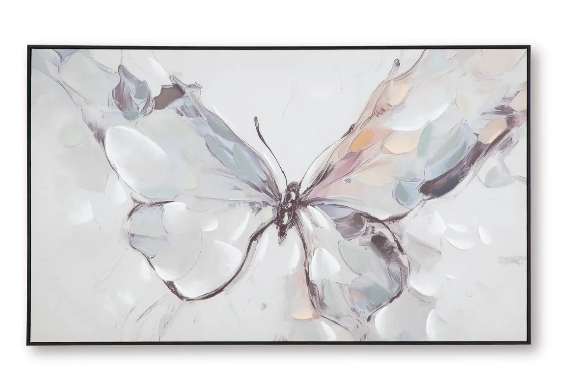 Mor Furniture Dashwick Butterfly Wall Art
