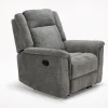 Mor Furniture Derby Recliner In Light Gray
