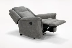 Mor Furniture Derby Recliner In Light Gray