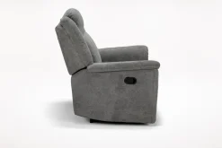 Mor Furniture Derby Recliner In Light Gray