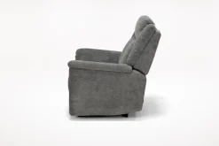 Mor Furniture Derby Recliner In Light Gray