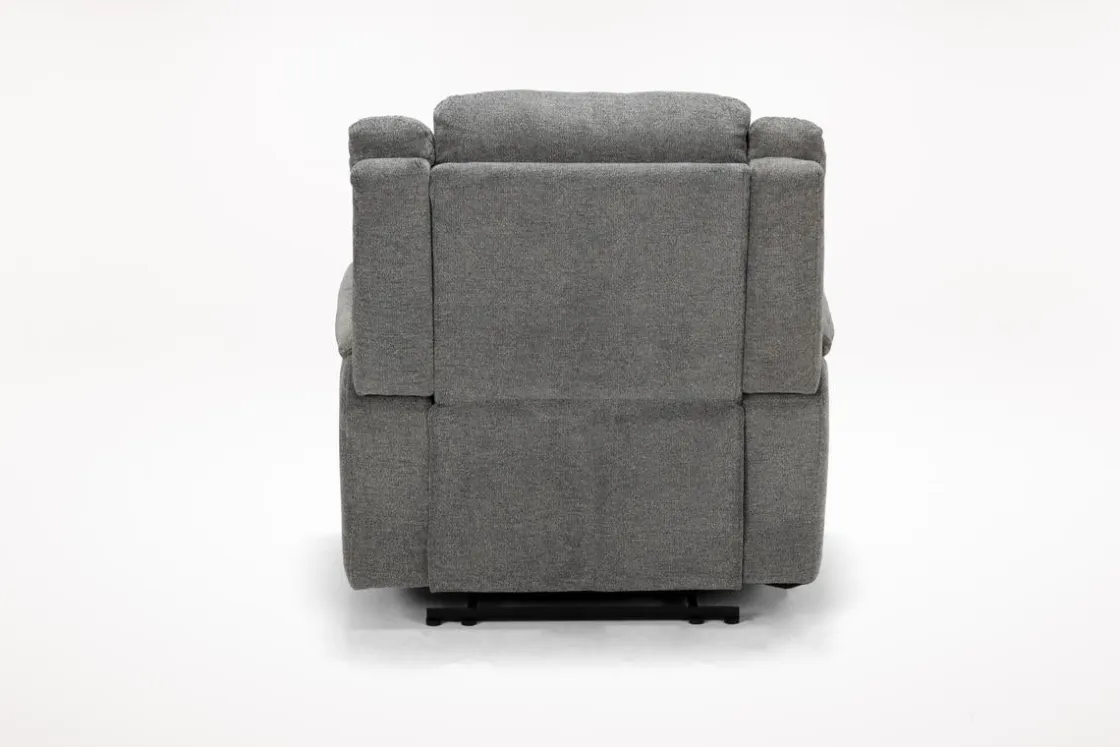 Mor Furniture Derby Recliner In Light Gray