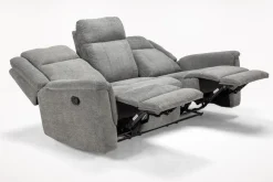 Mor Furniture Derby Reclining Sofa In Light Gray