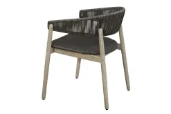 Mor Furniture Dermott Outdoor Side Chair In Brown, Set Of 2