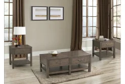 Mor Furniture Dex End Table In Walnut