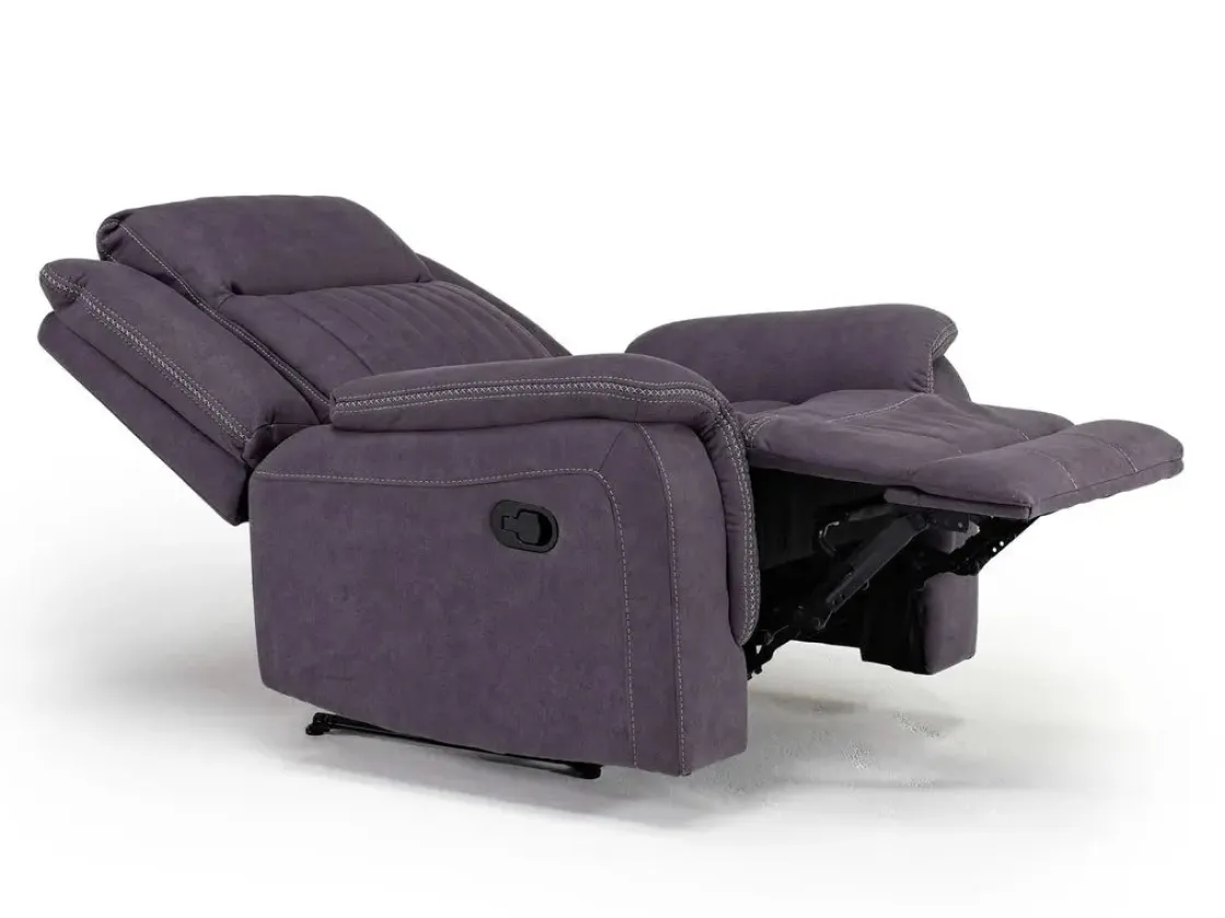 Mor Furniture Diamond Recliner In Gray
