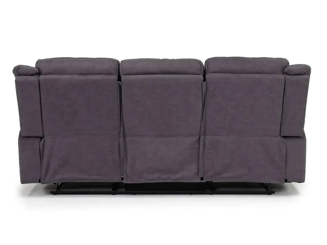 Mor Furniture Diamond Reclining Sofa In Gray