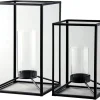 Mor Furniture Dimtrois Lanterns In Black, Set Of 2