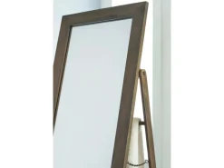 Mor Furniture Dirkins Accent Mirror In Brown