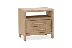 Mor Furniture Dorsey 2 Drawer Nightstand In Granola