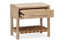 Mor Furniture Dorsey 2 Drawer Nightstand In Granola